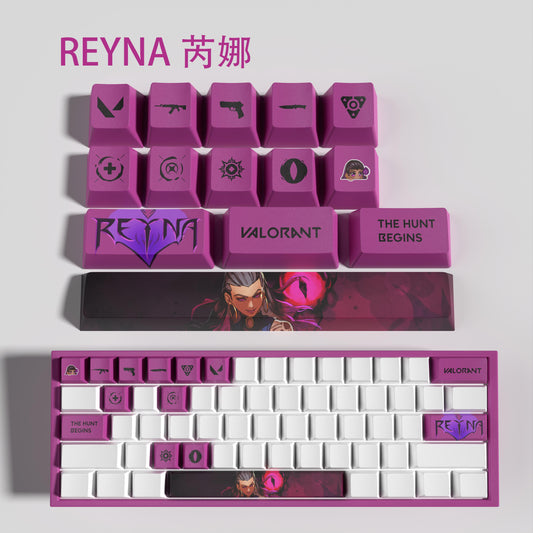 Valorant Reyna Keycaps (14 TUŞ)